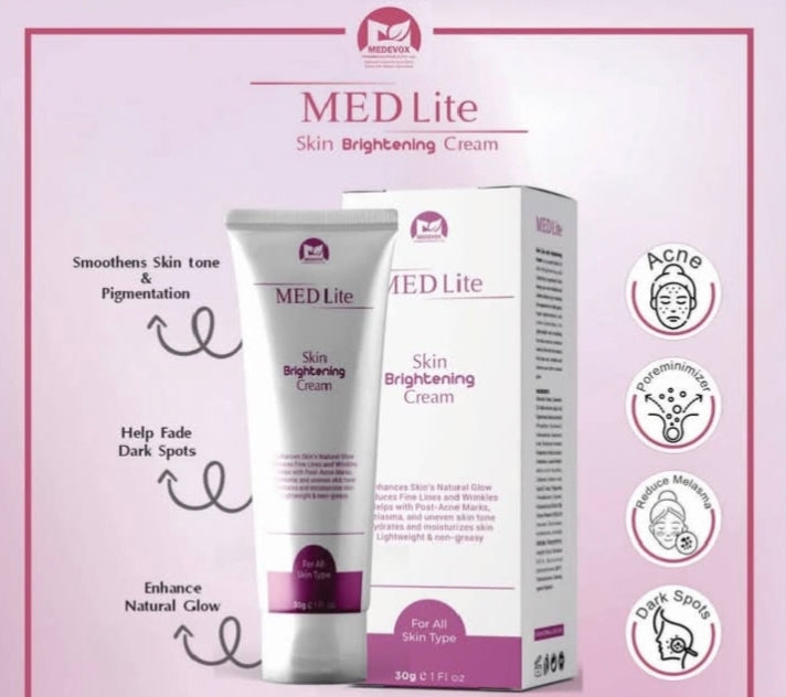 MED Lite skin brightening cream