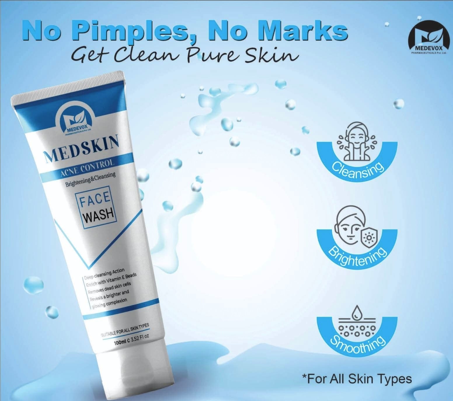 MED SKIN Face wash